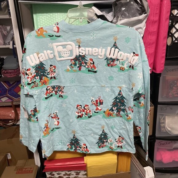 Spirit Jersey Disneyland 2023 Christmas - Youth Size Large - NWT - Picture 2 of 7